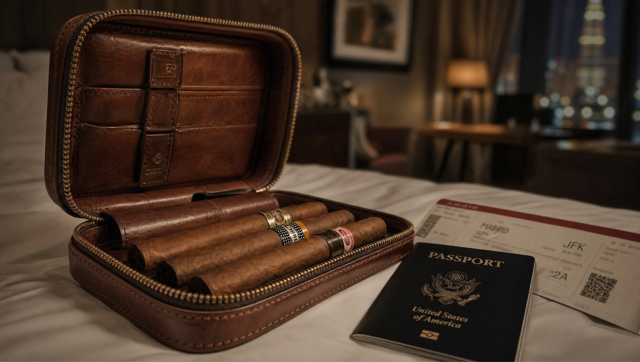 How to Travel with Cigars Without Ruining Them